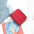 lady red small side bag for college girls